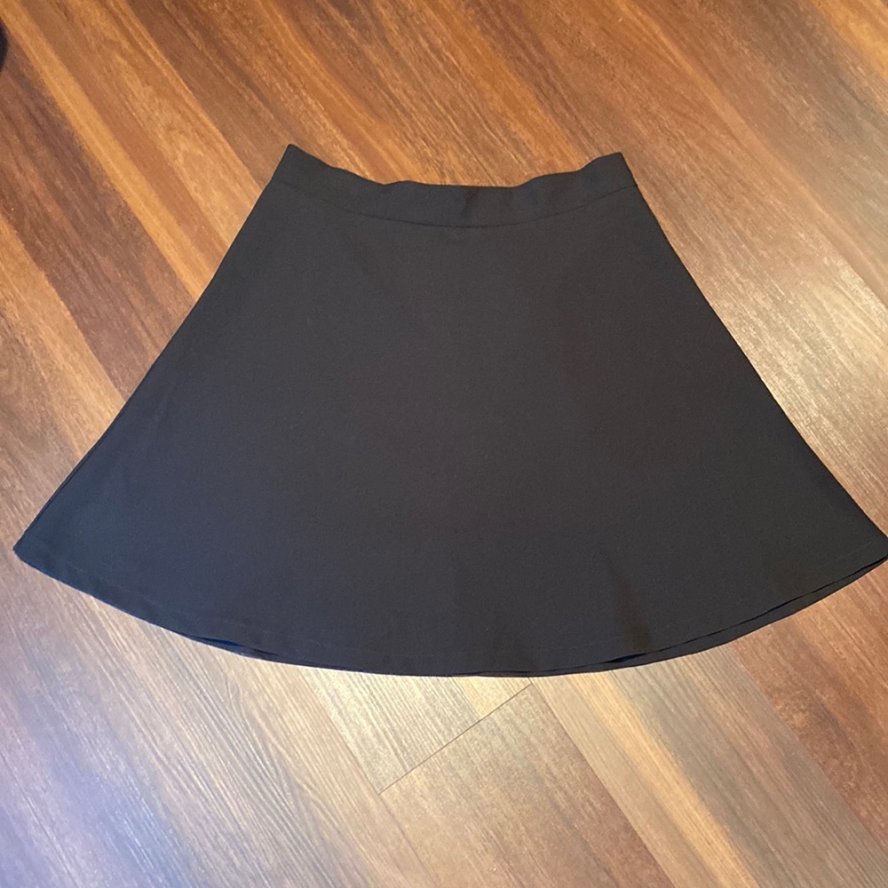 Ann Taylor black a-line skirt, size 10